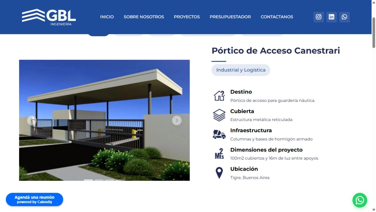 GBL Ingeniería: portfolio de obras